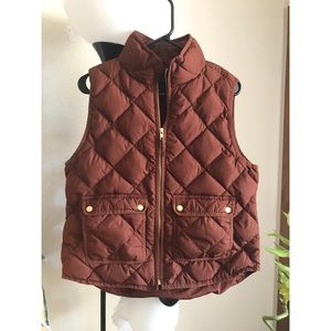 J. Crew down vest